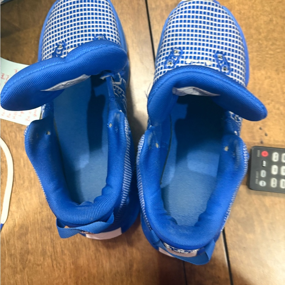 Nike Kids Blue and White Sneakers
